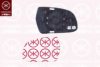 AUDI 8F0857535C Mirror Glass, outside mirror
